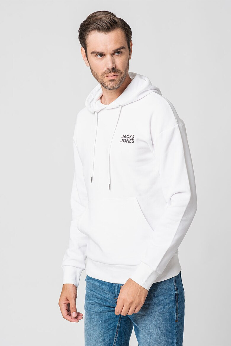Jack  Jones Унисекс худи с лого - Pepit.bg