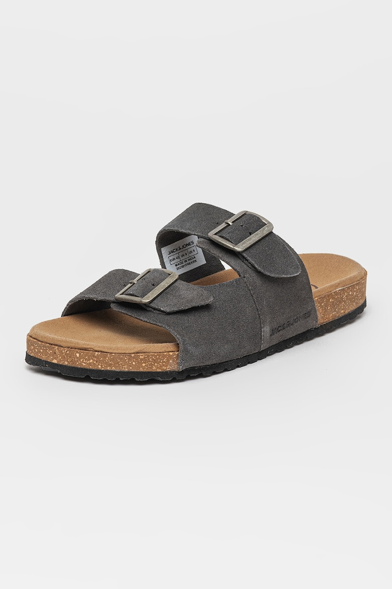 Jack & Jones Велурени чехли Louis - Pepit.bg
