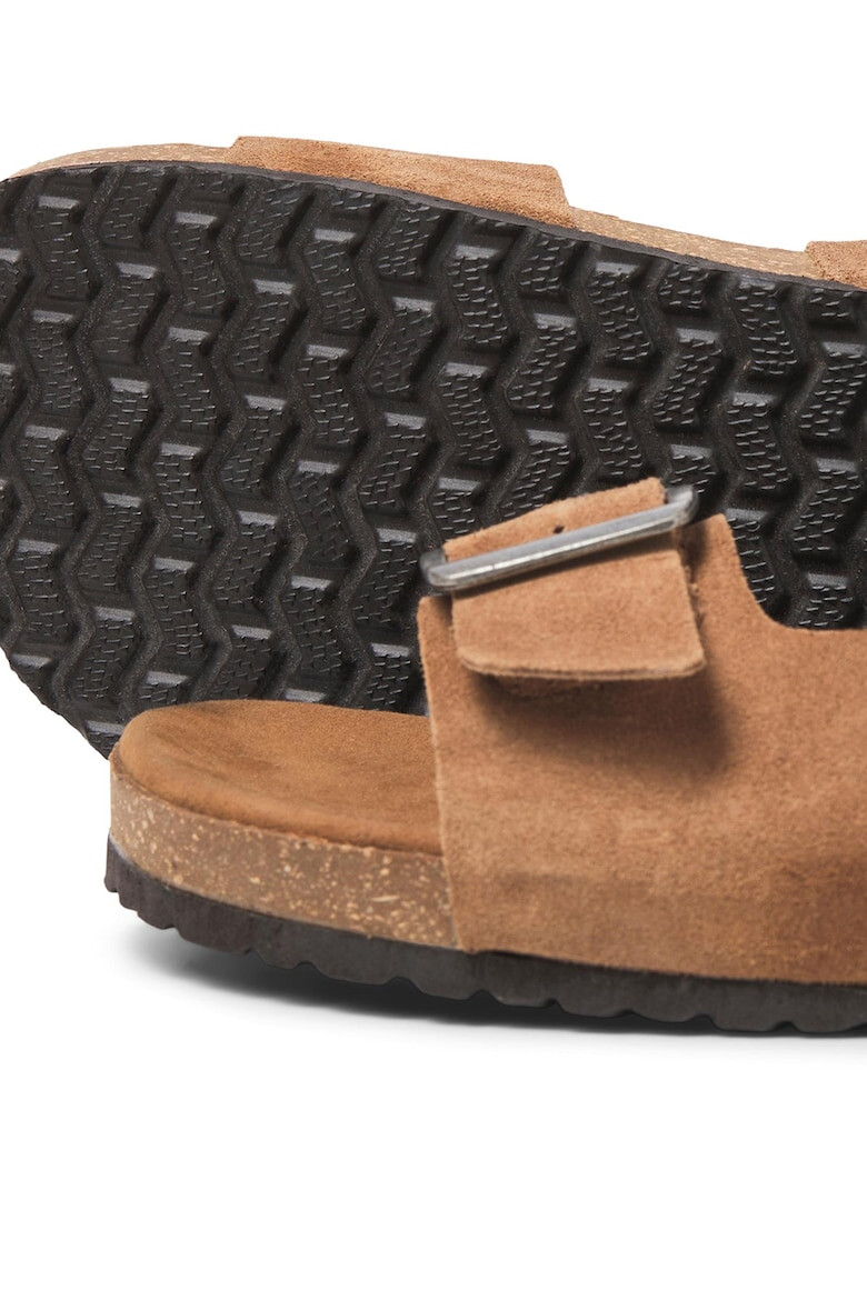 Jack & Jones Велурени чехли Louis - Pepit.bg
