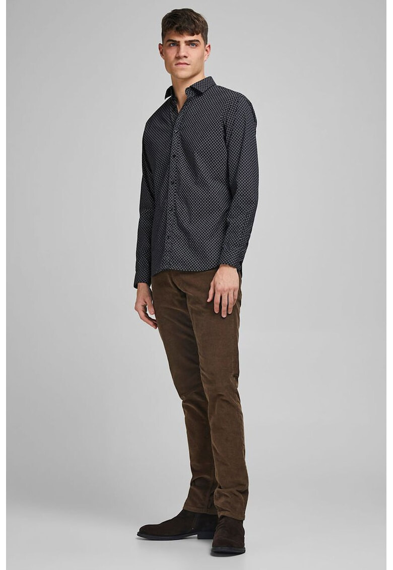 Jack & Jones Вталена еластична риза - Pepit.bg