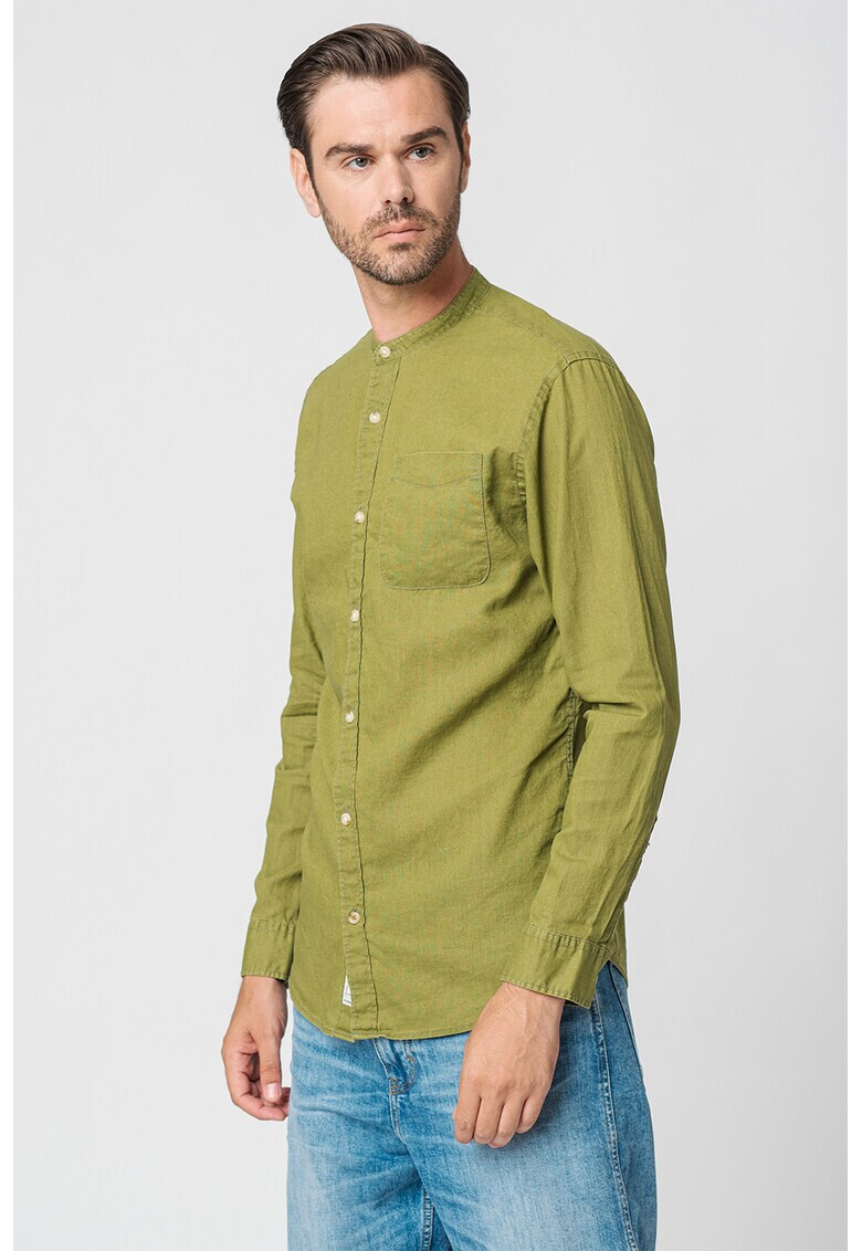 Jack & Jones Вталена риза Blupreston с лен - Pepit.bg