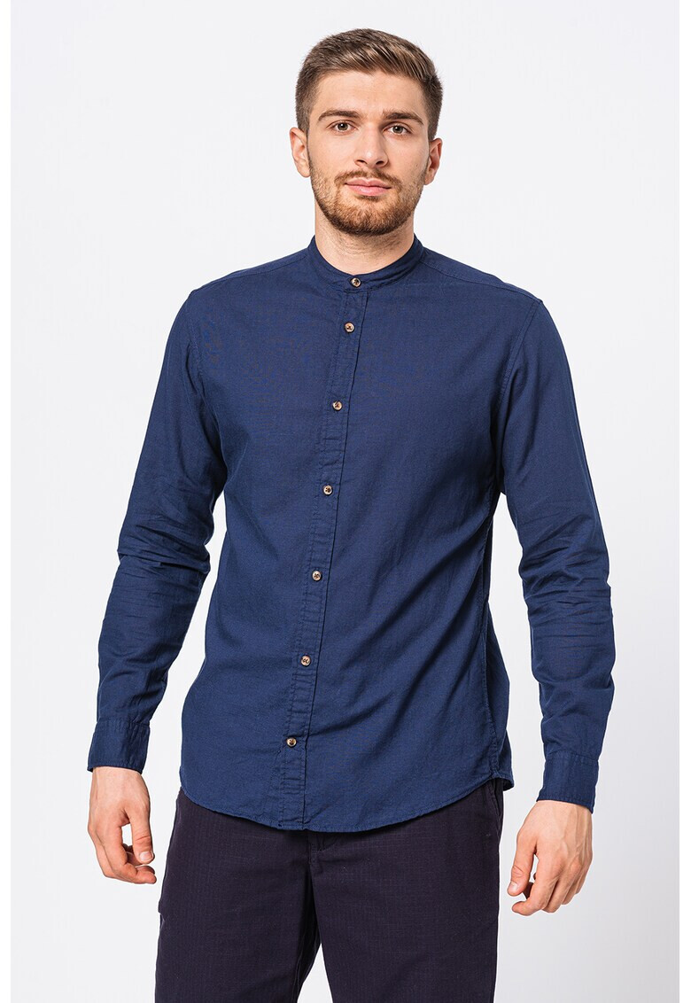 Jack & Jones Вталена риза с лен Summer - Pepit.bg