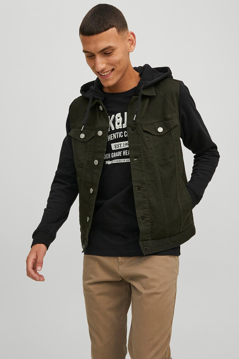 Jack & Jones Яке с качулка и връзки - Pepit.bg
