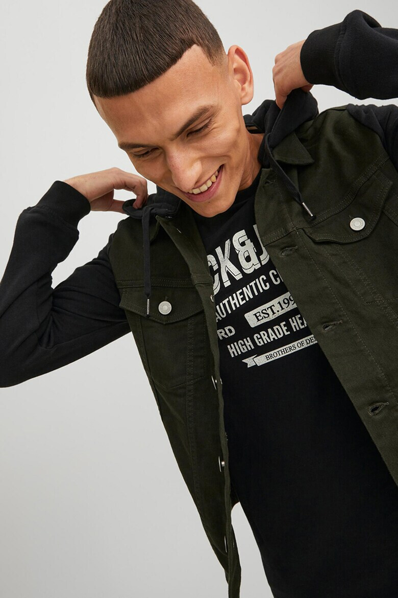 Jack & Jones Яке с качулка и връзки - Pepit.bg