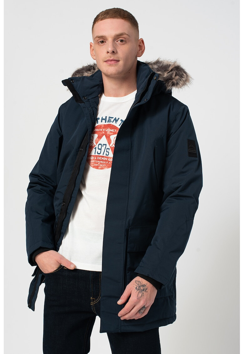 Jack&Jones Зимна парка Mayland с качулка - Pepit.bg