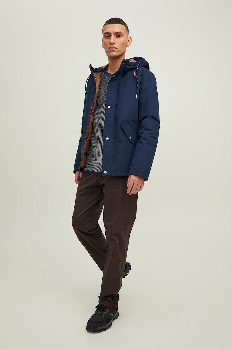 Jack&Jones Jack & Jones Зимна парка Saka с качулка и цип - Pepit.bg