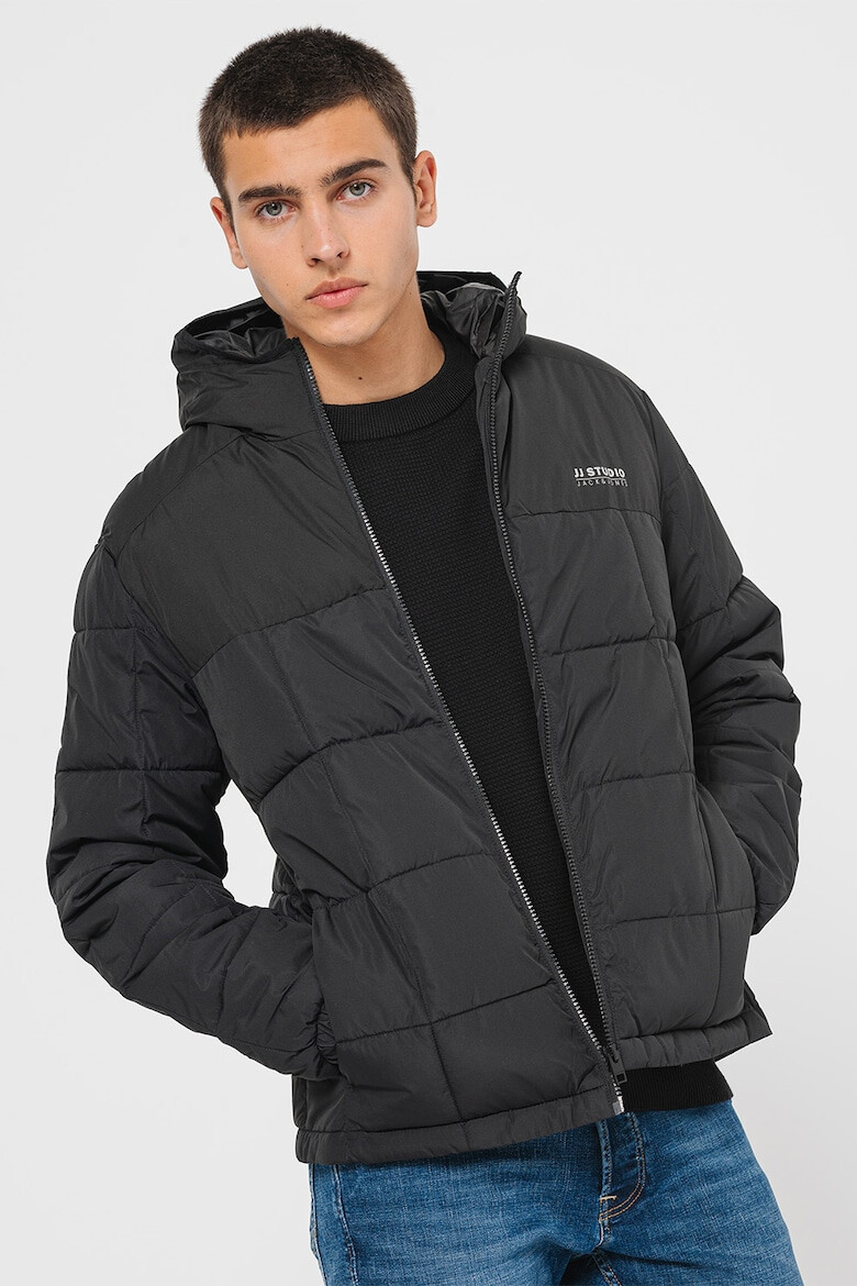 Jack & Jones Зимно яке Ben с качулка и цип - Pepit.bg