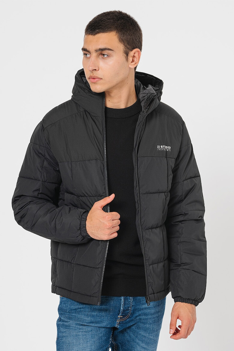 Jack & Jones Зимно яке Ben с качулка и цип - Pepit.bg