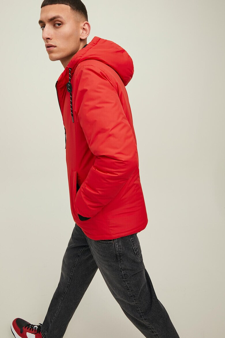 Jack&Jones Jack & Jones Зимно ветроустойчиво яке Lock с качулка - Pepit.bg