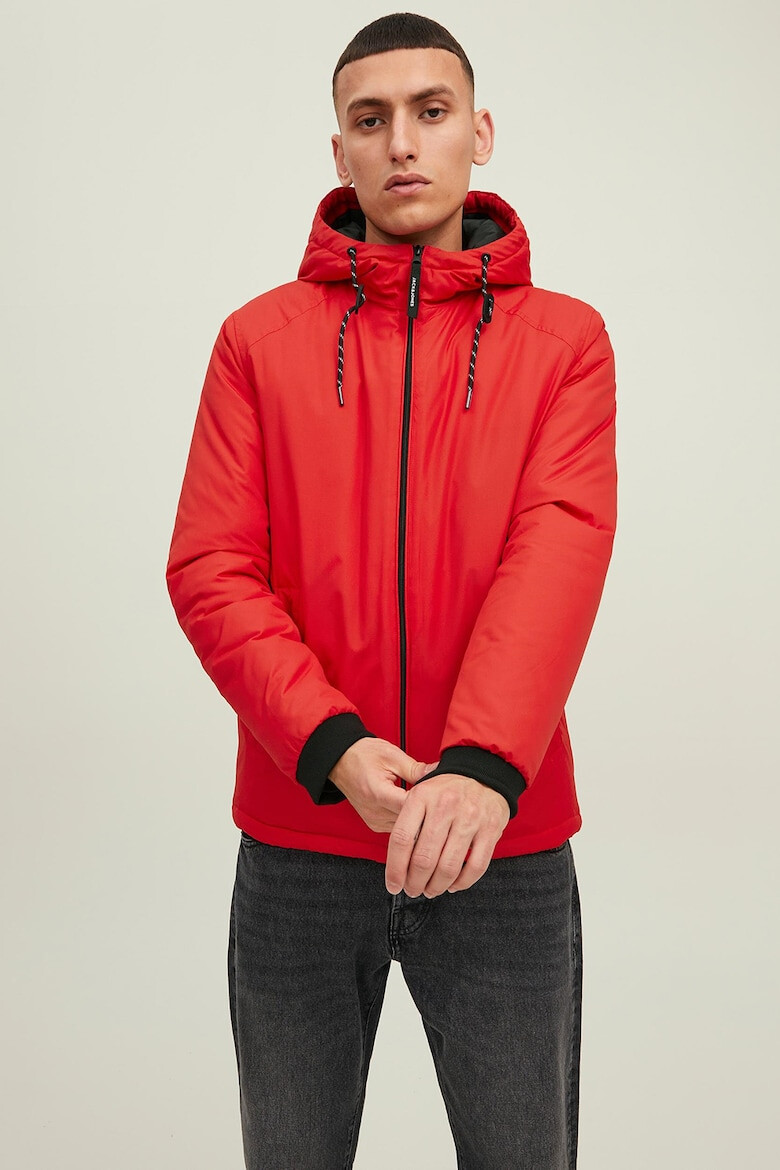 Jack&Jones Jack & Jones Зимно ветроустойчиво яке Lock с качулка - Pepit.bg