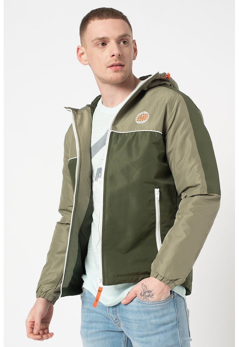 Jack & Jones Зимно яке Alan с качулка и цип - Pepit.bg