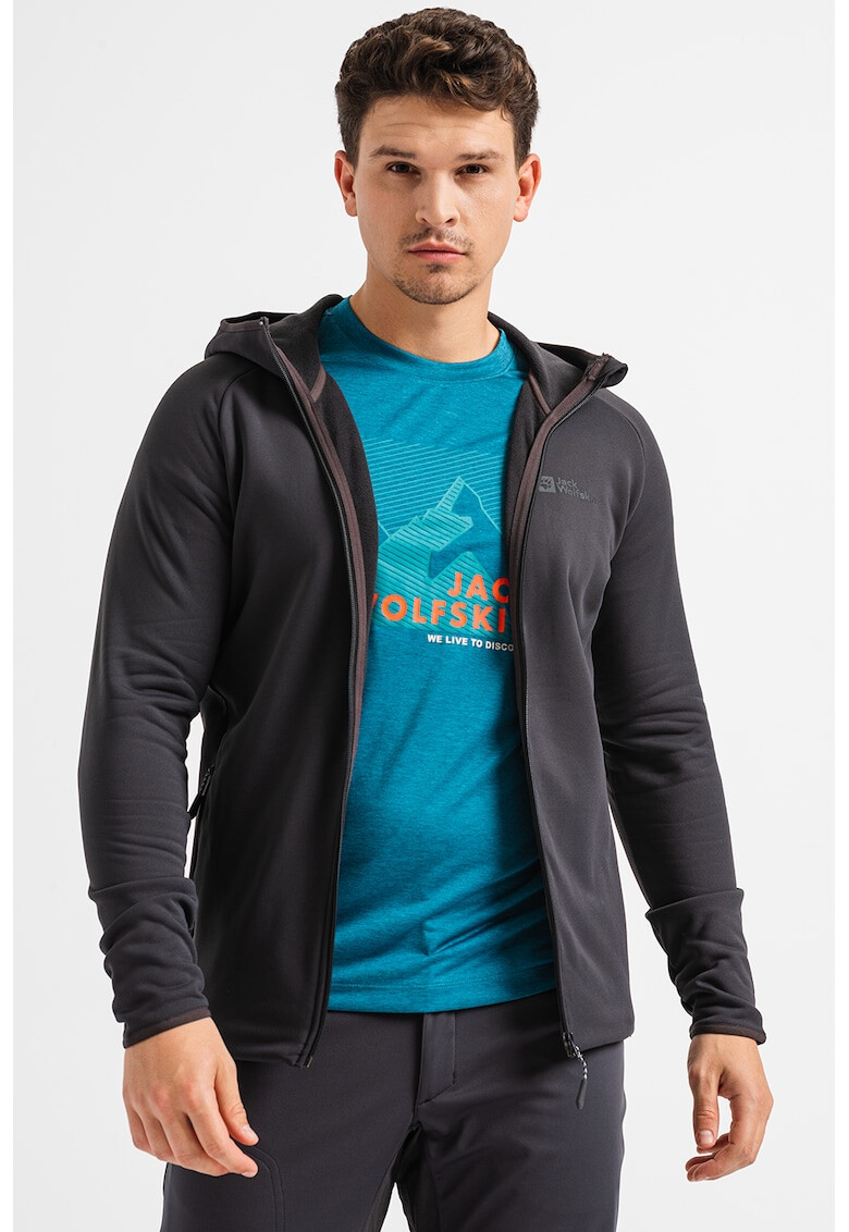 Jack Wolfskin Худи за хайкинг Baiselberg с цип - Pepit.bg
