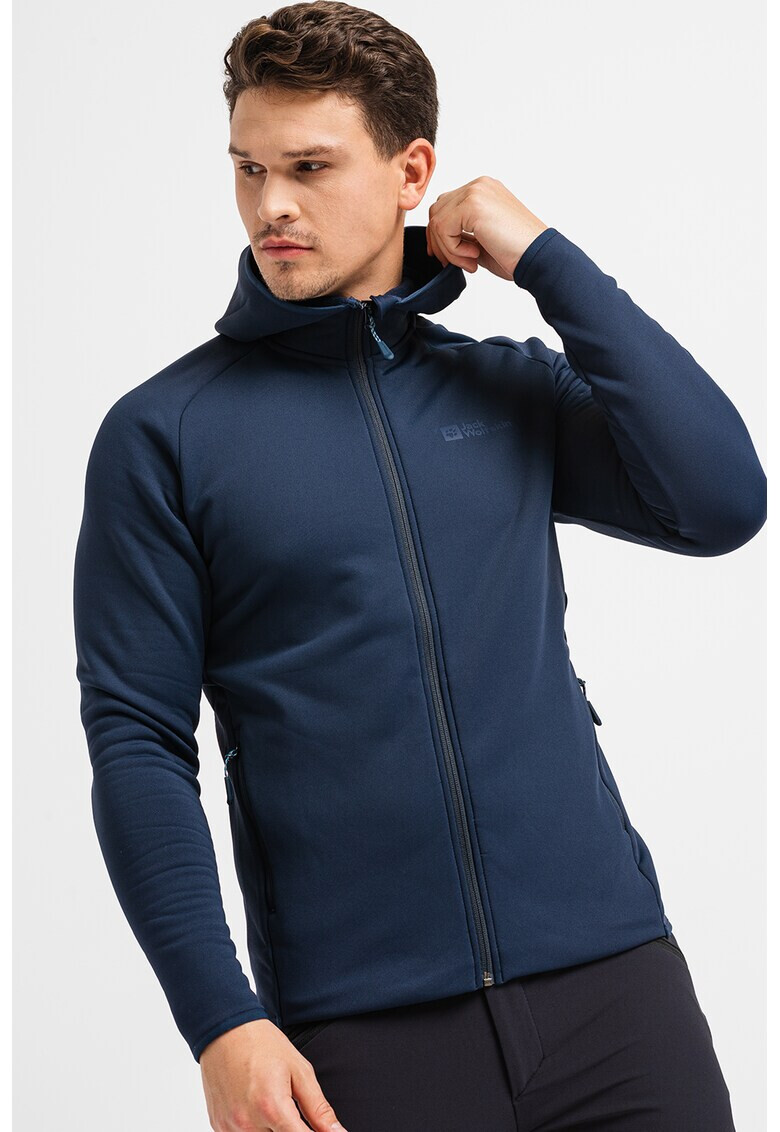 Jack Wolfskin Худи за хайкинг Baiselberg с цип - Pepit.bg