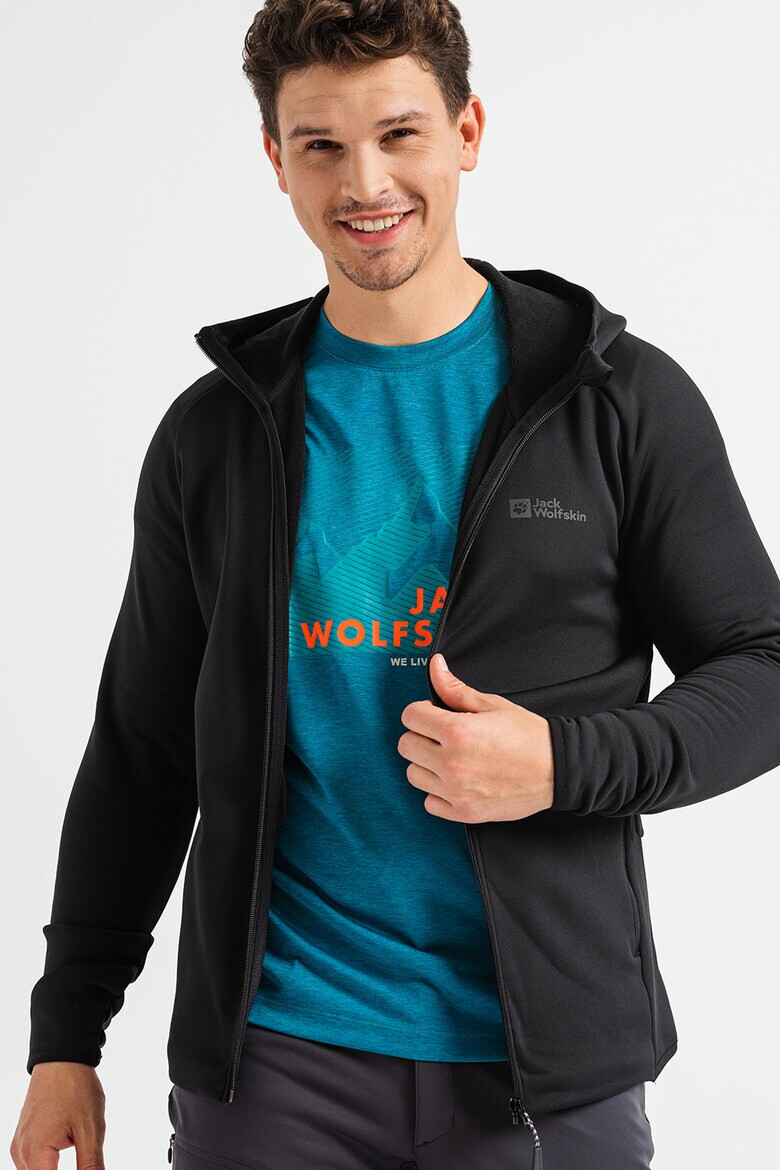 Jack Wolfskin Худи за хайкинг Baiselberg с цип - Pepit.bg