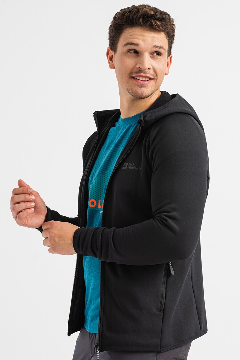 Jack Wolfskin Худи за хайкинг Baiselberg с цип - Pepit.bg