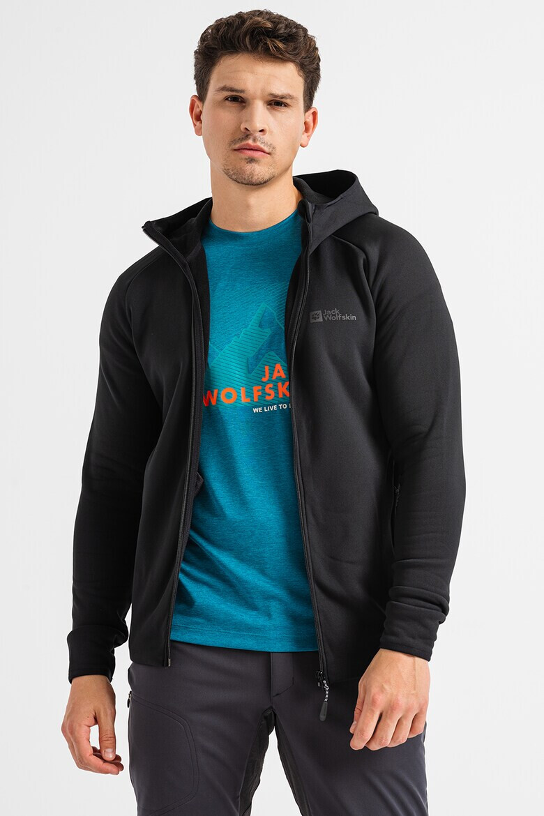 Jack Wolfskin Худи за хайкинг Baiselberg с цип - Pepit.bg