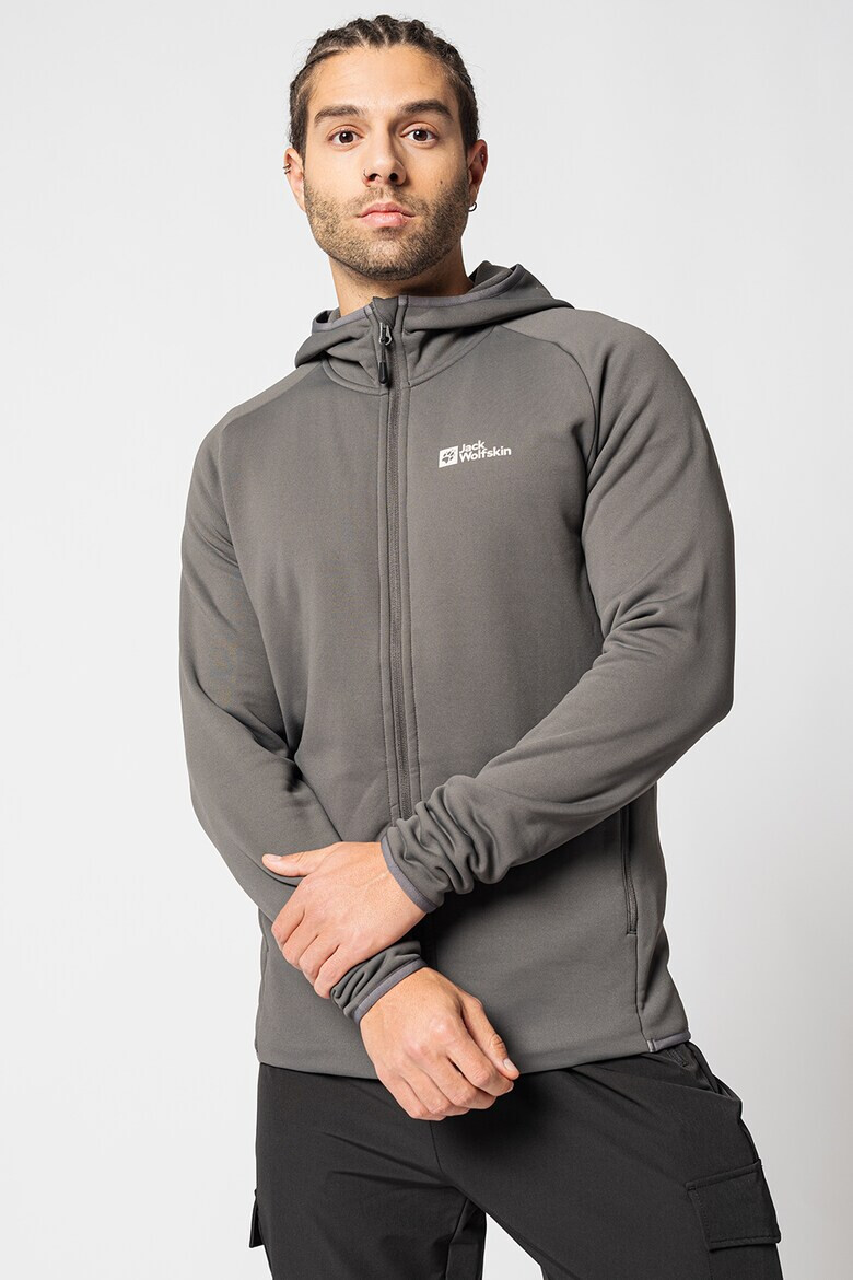 Jack Wolfskin Худи за хайкинг Baiselberg с цип - Pepit.bg
