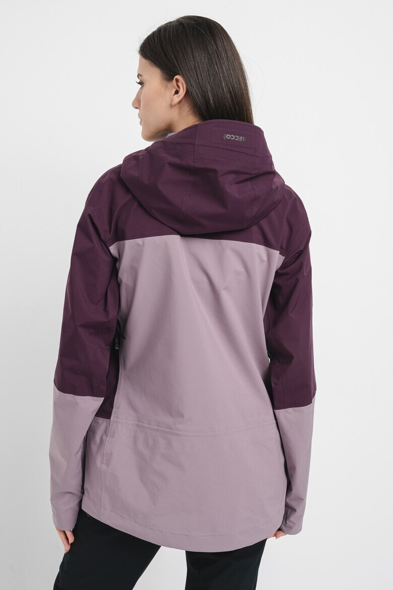 Jack Wolfskin Ски яке с цип и лого - Виолетов - Pepit.bg