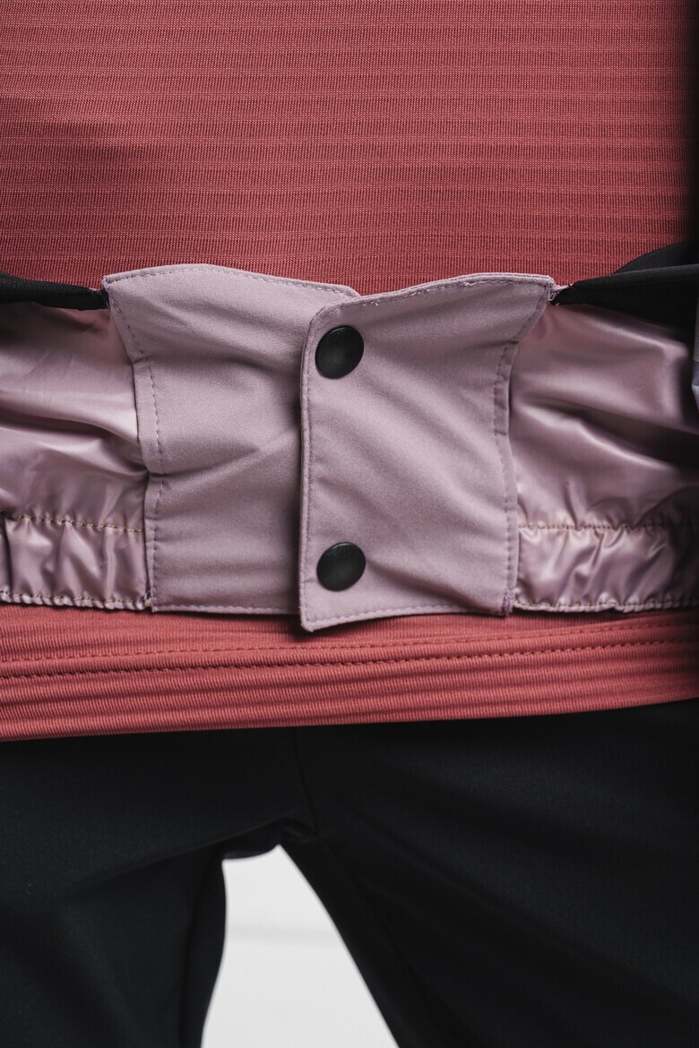 Jack Wolfskin Ски яке с цип и лого - Виолетов - Pepit.bg