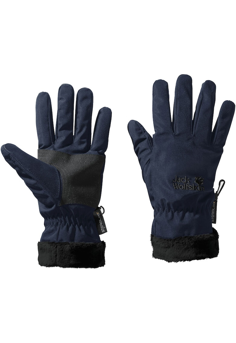 Jack Wolfskin Спортни ръкавици Stormlock Highloft Glove Women за жени Midnight Blue - Pepit.bg