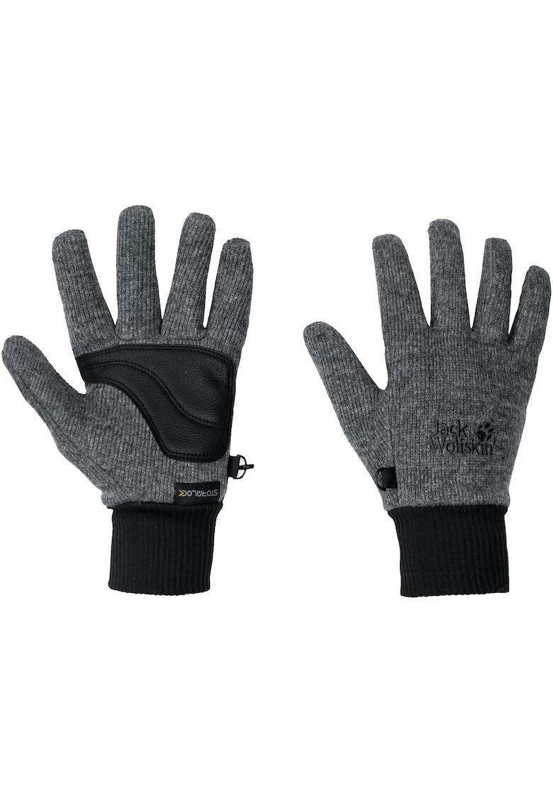 Jack Wolfskin Спортни ръкавици Stormlock Knit Glove Унисекс Phantom - Pepit.bg