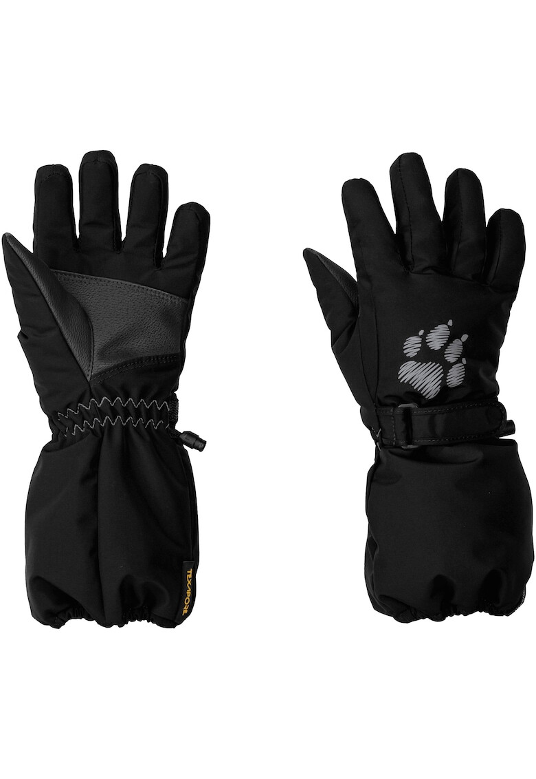 Jack Wolfskin Спортни ръкавици Texapore Glove Kids За деца Black - Pepit.bg