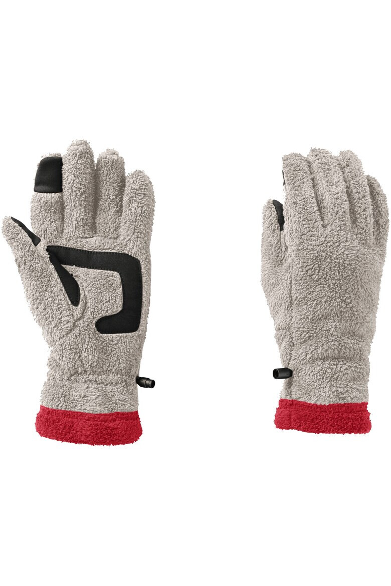 Jack Wolfskin Спортни ръкавици Chilly Walk Glove W За жени Dusty Grey - Pepit.bg