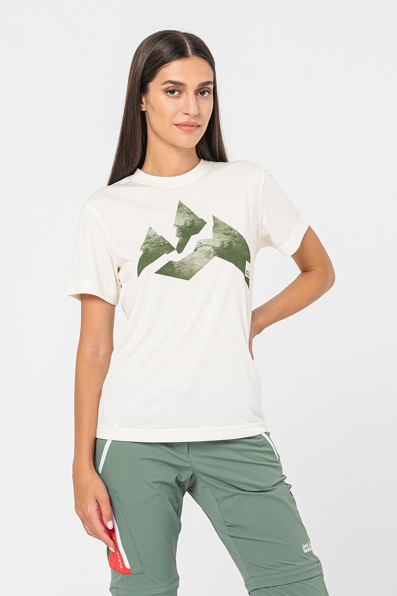 Jack Wolfskin Тениска Nature Mountain с принт - Pepit.bg