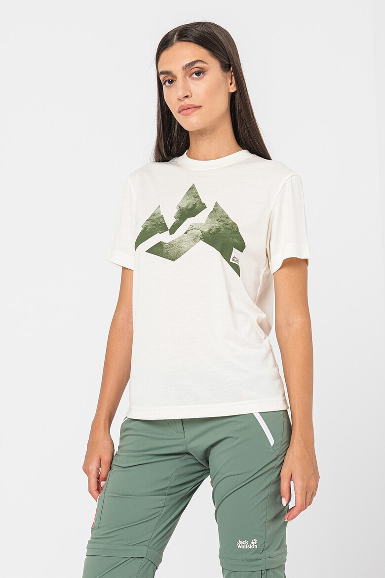 Jack Wolfskin Тениска Nature Mountain с принт - Pepit.bg