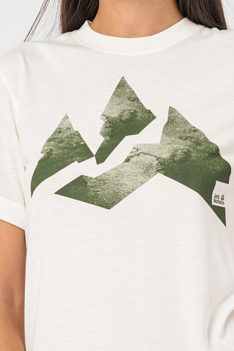 Jack Wolfskin Тениска Nature Mountain с принт - Pepit.bg