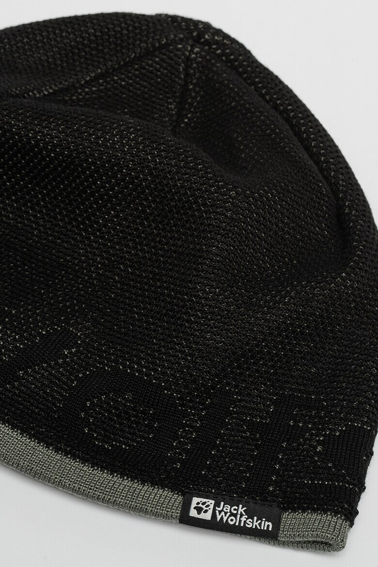 Jack Wolfskin Унисекс шапка с лого - Pepit.bg