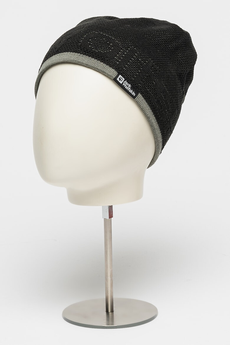 Jack Wolfskin Унисекс шапка с лого - Pepit.bg