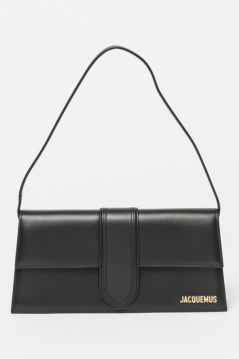 JACQUEMUS Кожена чанта Le Bambino Long с лого - Pepit.bg