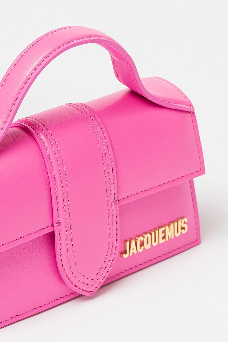 JACQUEMUS Кожена чанта Le Bambino с лого - Pepit.bg