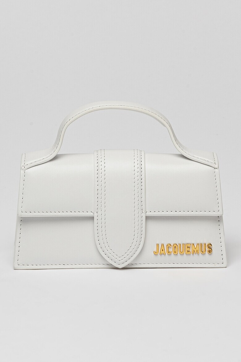 JACQUEMUS Кожена чанта Le Bambino с лого - Pepit.bg