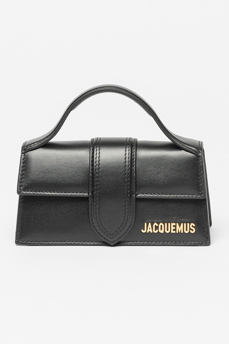 JACQUEMUS Кожена чанта Le Bambino с лого - Pepit.bg