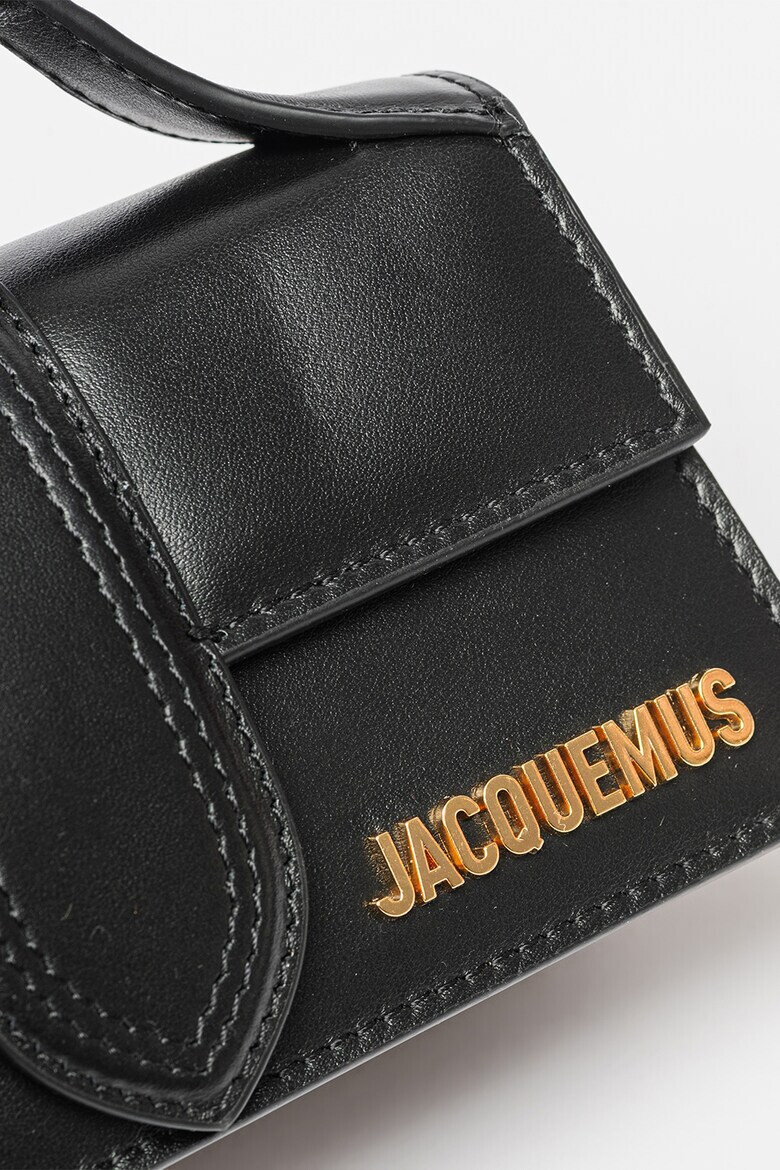 JACQUEMUS Кожена чанта Le Bambino с лого - Pepit.bg