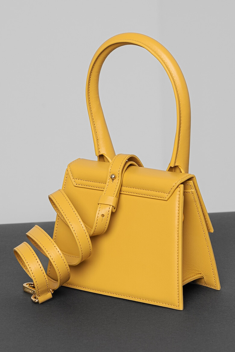 JACQUEMUS Малка кожена чанта Le Chiquito - Pepit.bg