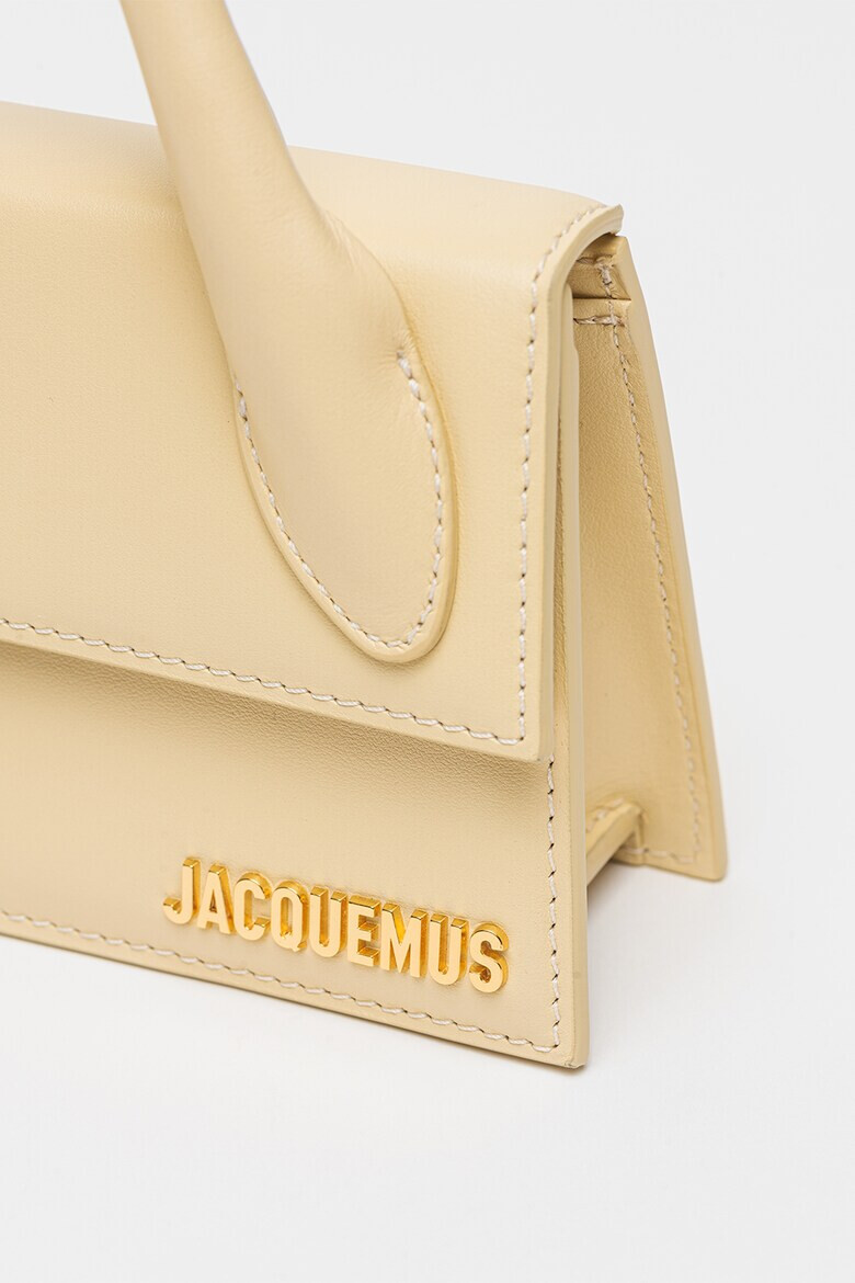 JACQUEMUS Правоъгълна кожена ръчна чанта - Pepit.bg