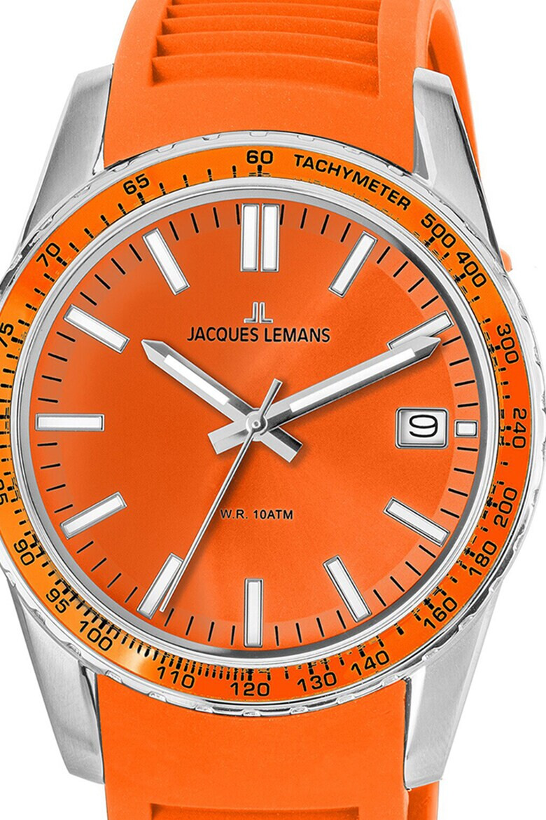 Jacques Lemans Часовник със силиконова каишка - Pepit.bg