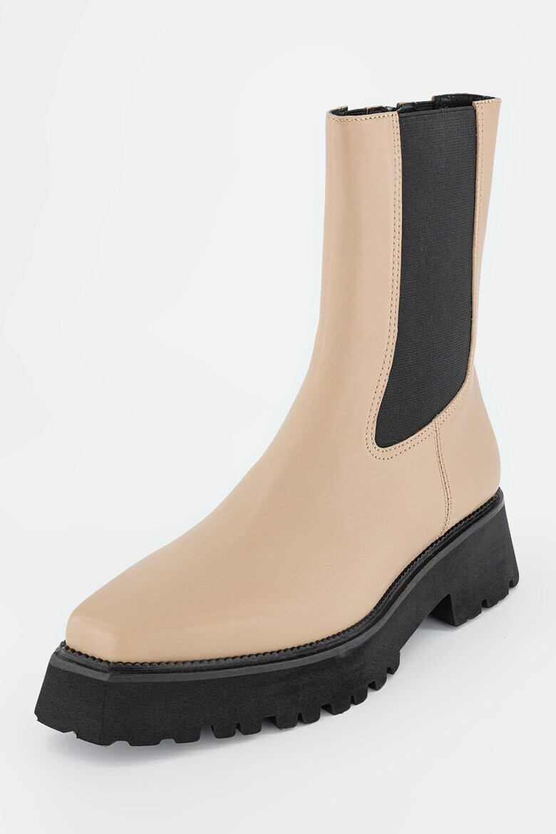Jeffrey Campbell Кожени боти с еластични елементи - Pepit.bg