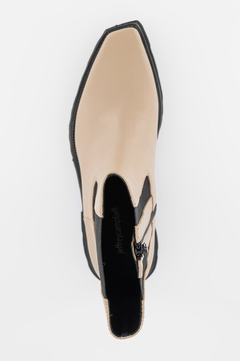 Jeffrey Campbell Кожени боти с еластични елементи - Pepit.bg