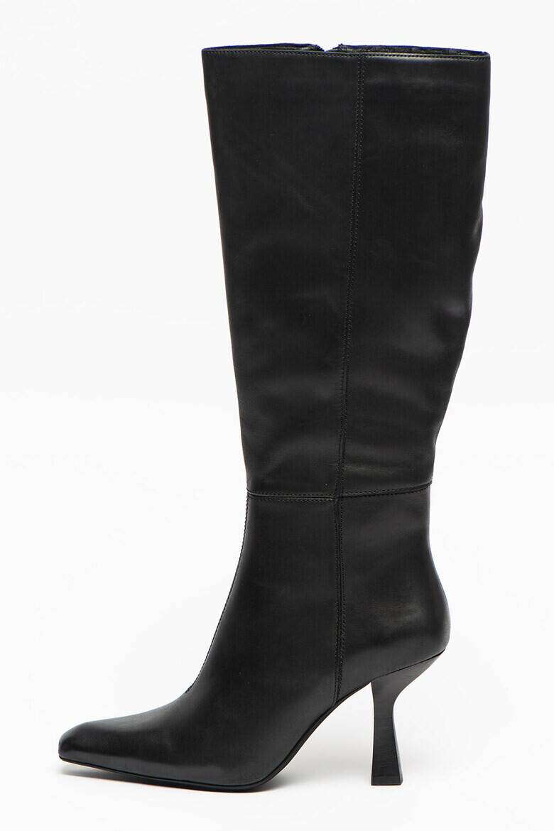 Jeffrey Campbell Кожени ботуши с цип - Pepit.bg