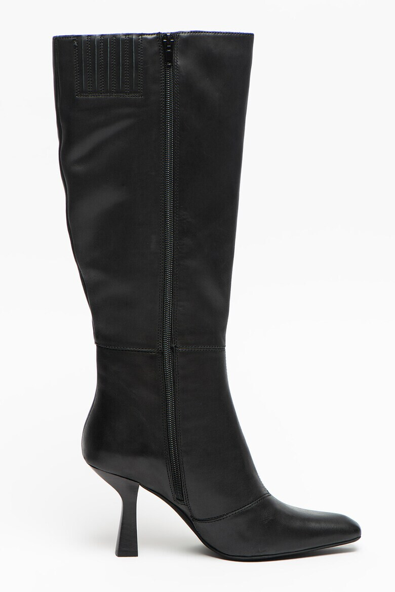 Jeffrey Campbell Кожени ботуши с цип - Pepit.bg