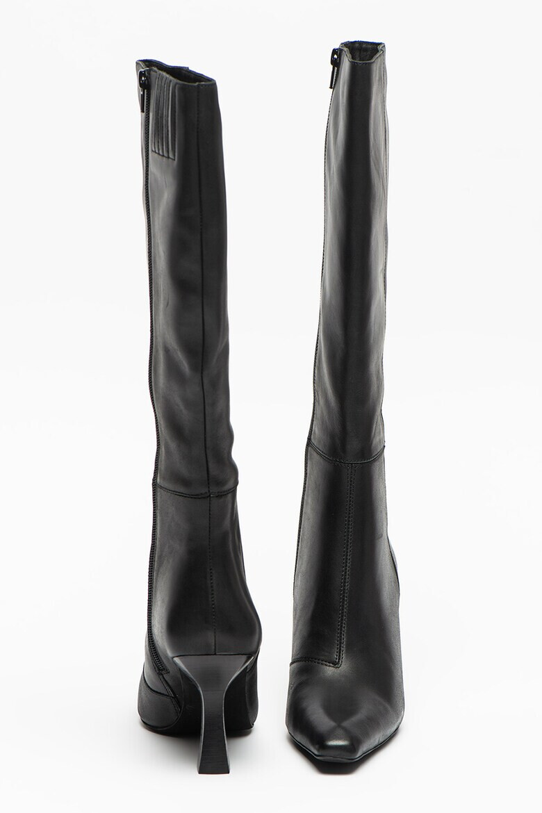 Jeffrey Campbell Кожени ботуши с цип - Pepit.bg