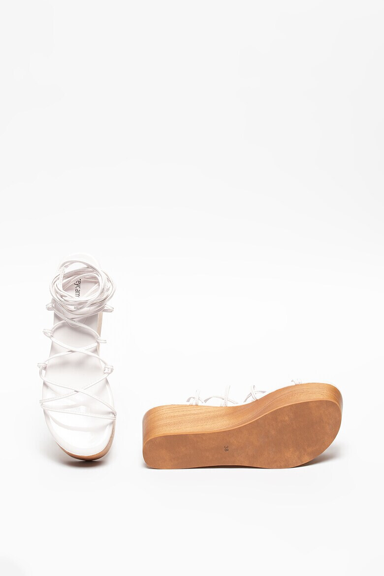 Jeffrey Campbell Скосени сандали Bondage - Pepit.bg