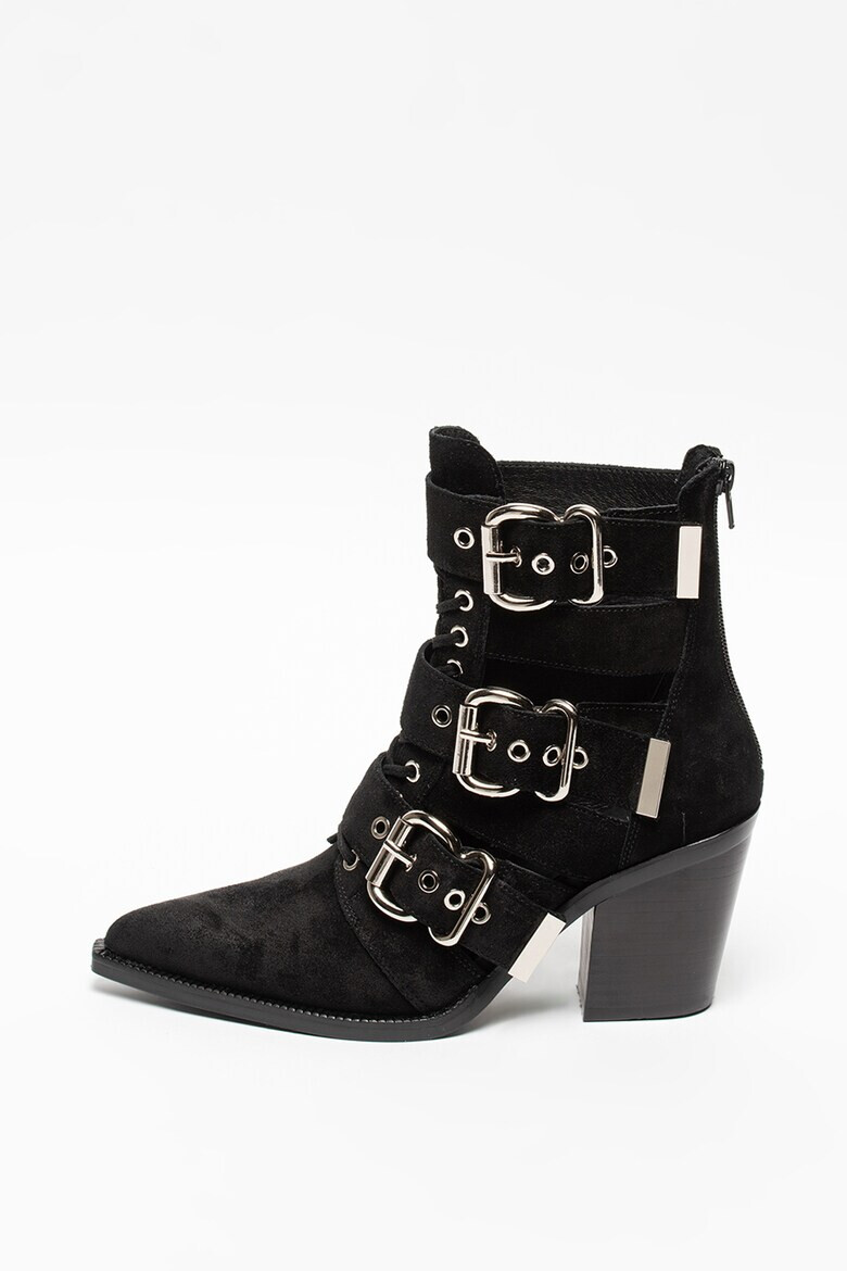 Jeffrey Campbell Велурени боти Caceres - Pepit.bg