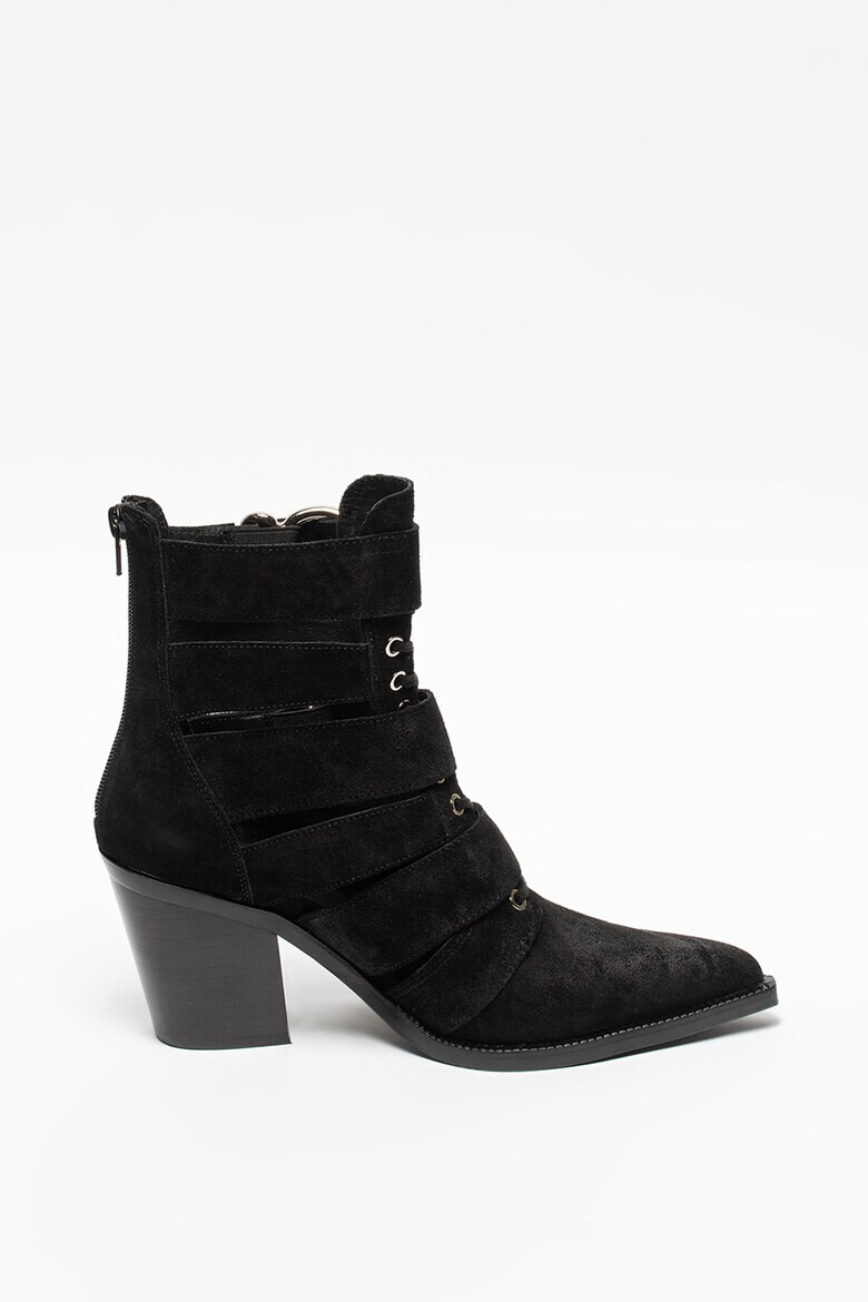 Jeffrey Campbell Велурени боти Caceres - Pepit.bg