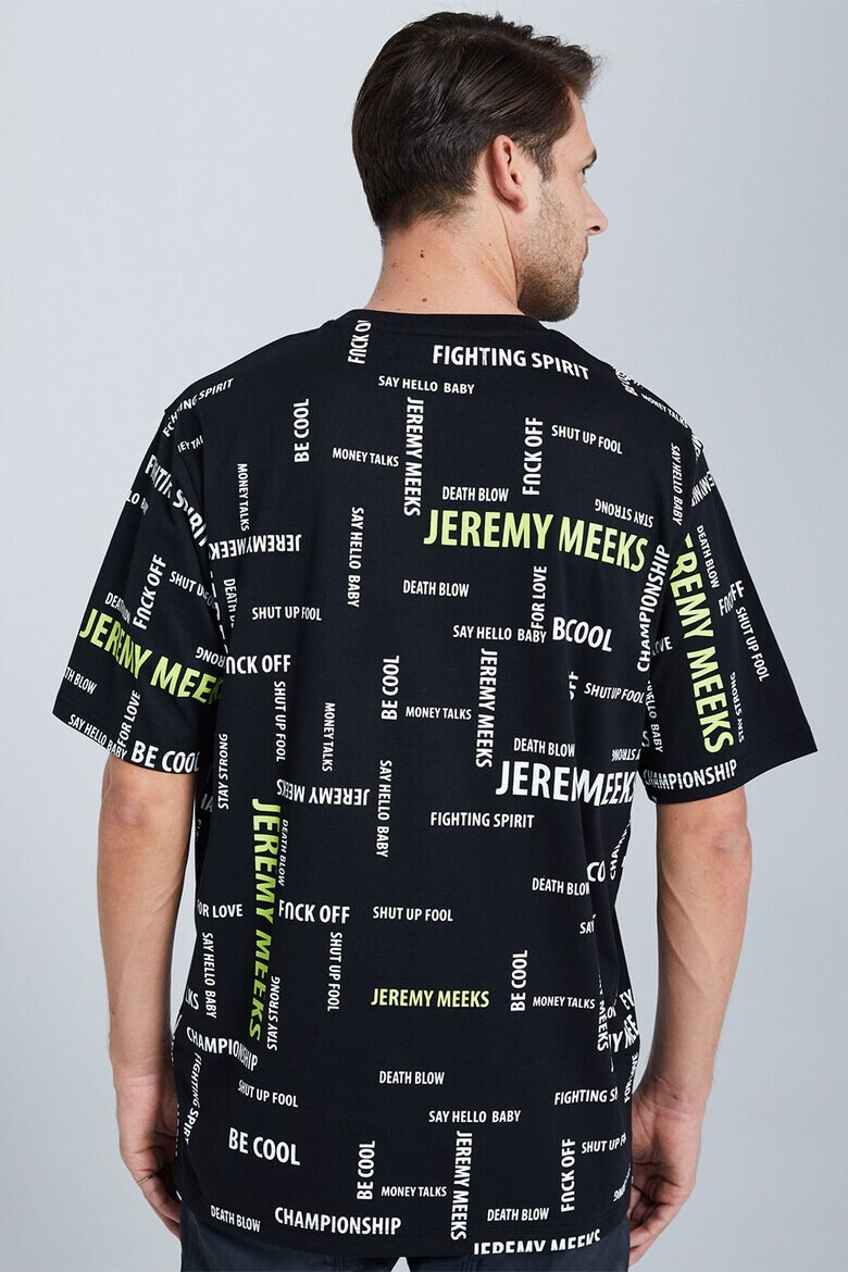 Jeremy Meeks Памучна тениска с лого - Pepit.bg