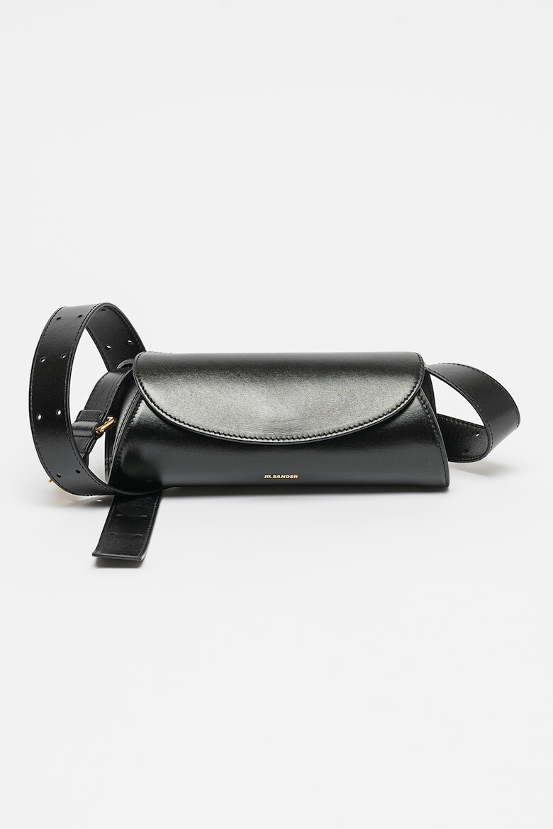 Jil Sander Кожена чанта с лого - Pepit.bg